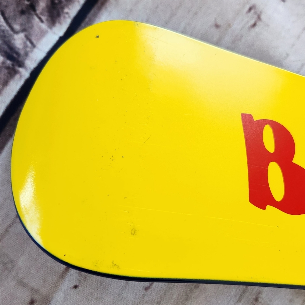 L.L. Bean Blast Toy Snowboard for Plush Ellie/Elliot Bear, Navy Yellow - Picture 5 of 7